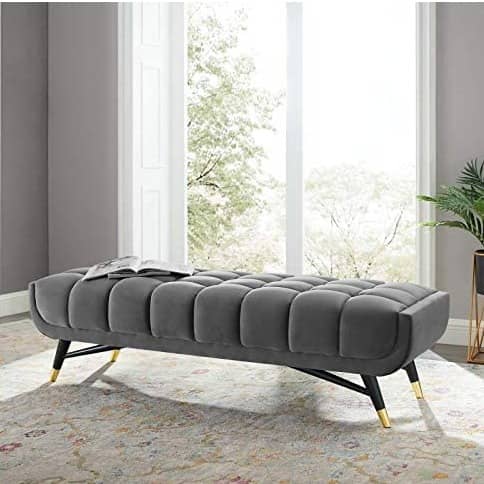 Mody Upholstered Velvet Bench