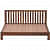 Solid Wood King Size Bed - front_view