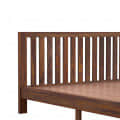 Solid Wood King Size Bed - top_view