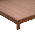 Solid Wood King Size Bed - bottom_view