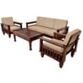 Sheesham Sofa Set for Living room set - bottom_view