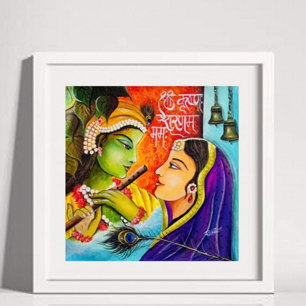 Radhakrishna Painting - photo