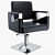 Black Salon Chair - photo