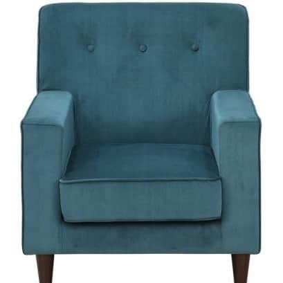 Fabric Lounge Chair - front_view