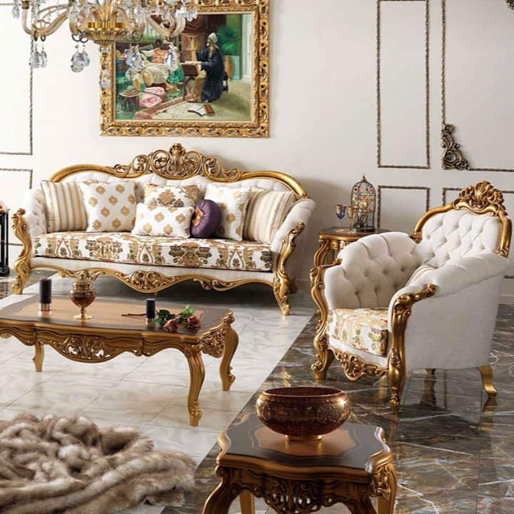 Yolo Luxury Royal 5 Seater Sofa - top_view