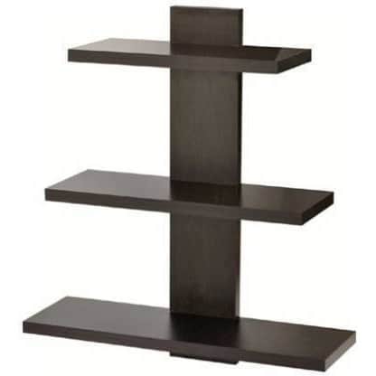 Wooden Wall Mount Rack shelf shelves for Living room - top_view