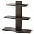 Wooden Wall Mount Rack shelf shelves for Living room - top_view