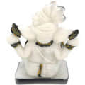 Deep Ganesh Arts Lord Ganesha Ganpati Car Dashboard - rear_view