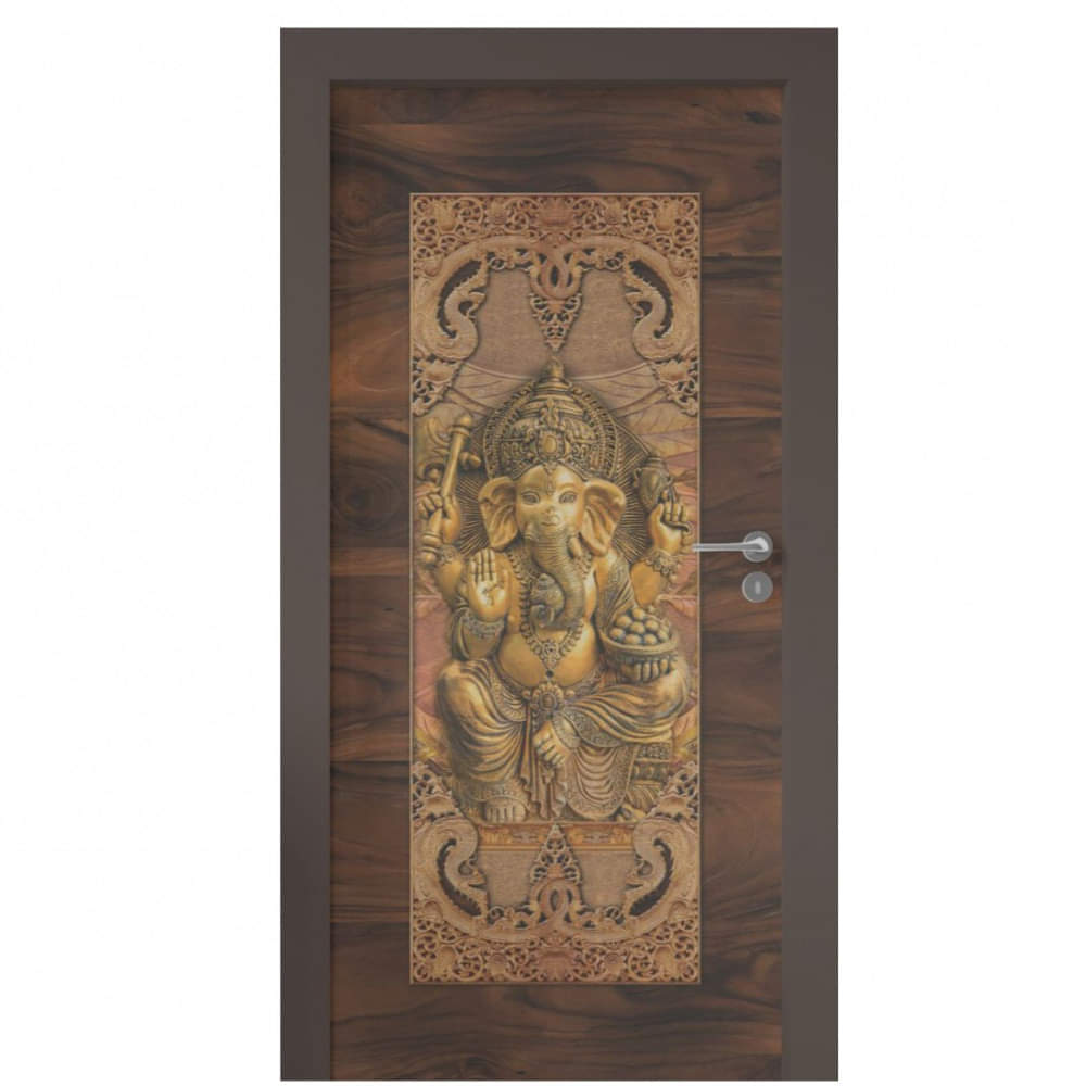 Ganesha Art Laminate Door - photo