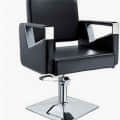 Black Salon Chair - front_view