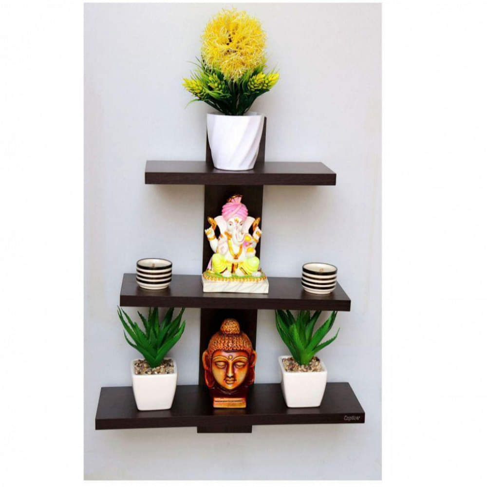 Wooden Wall Mount Rack shelf shelves for Living room and Bedroom - photo