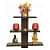 Wooden Wall Mount Rack shelf shelves for Living room and Bedroom - front_view
