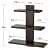Wooden Wall Mount Rack shelf shelves for Living room and Bedroom - top_view