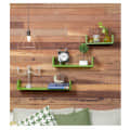 Wooden U Shape Wall Shelf - photo