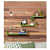 Wooden U Shape Wall Shelf - photo