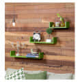 Wooden U Shape Wall Shelf - front_view