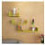 Wooden U Shape Wall Shelf - rear_view