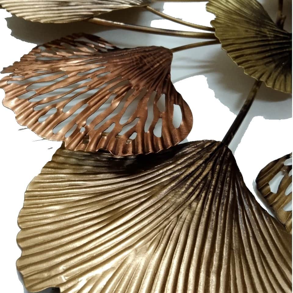 Multicolor metal wall hanging - front_view