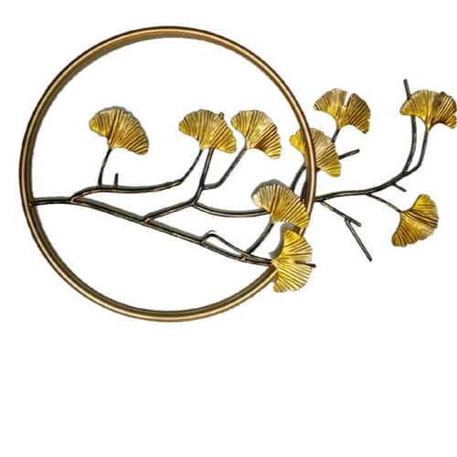 3d Round Metal Home Decor Wall Hanging