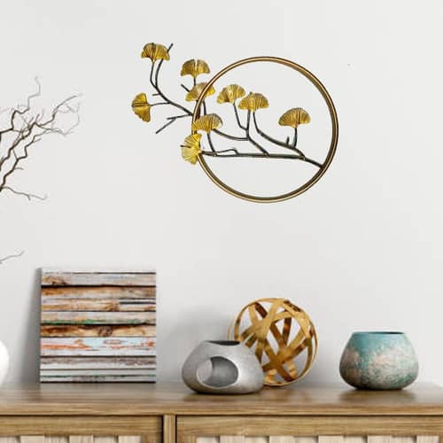 3d Round Metal Home Decor Wall Hanging