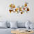 Multi Color Leaves Wall Hanging - top_view