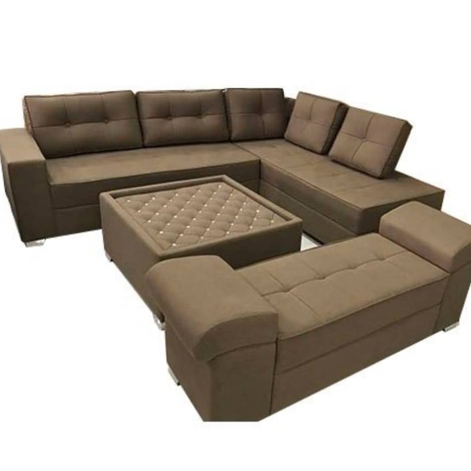 Contemporary Style L Shape Sofa