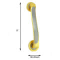 Gold and silver full handle - top_view