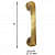 Pull Handle For Door With Antique Finish - front_view