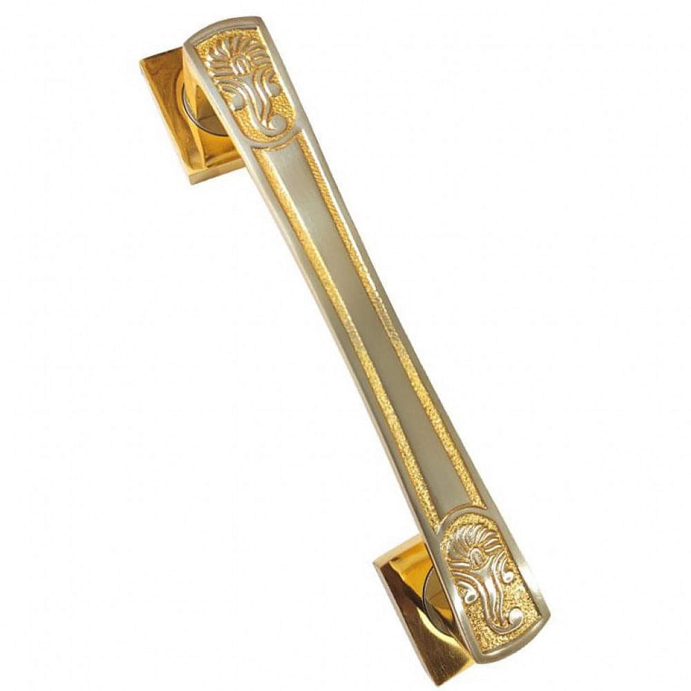 Pull Handle For Door With Gold & Silver - photo