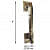 Door Pull Handle - front_view