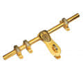 Gold & Silver Finish Brass Door Aldrop - top_view