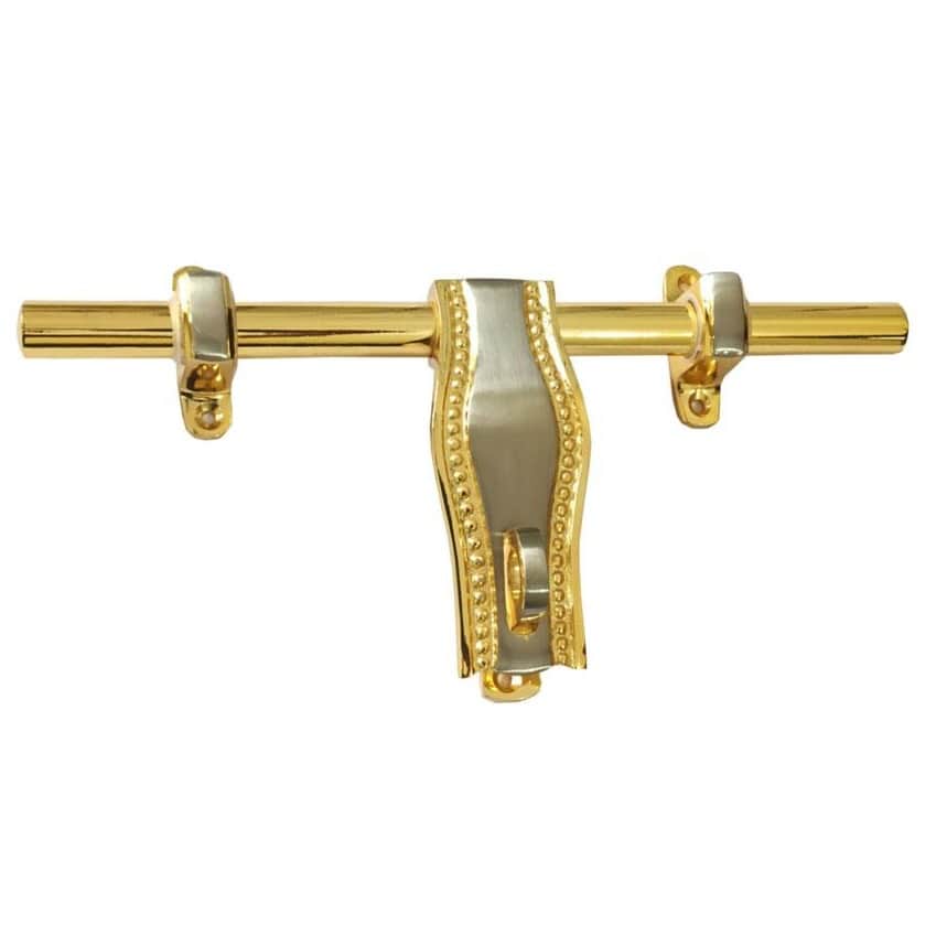 Door Antique Brass Aldrop - rear_view