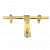 Brass Aldrop in Silver & Gold Colour - rear_view