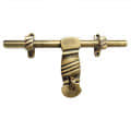 Antique Brass Aldrop For Door - top_view