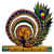 Krishna wooden Keyholder - photo