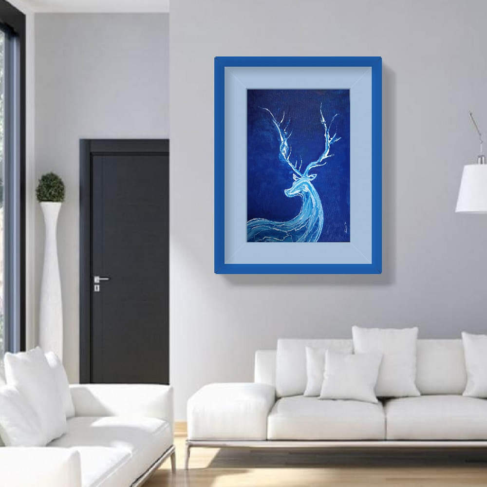 Twilight Blue painting - photo