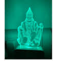 3D Lord Hanuman LED Night Lamp - rear_view