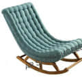 Rocking Cushion Chair (Green) - photo