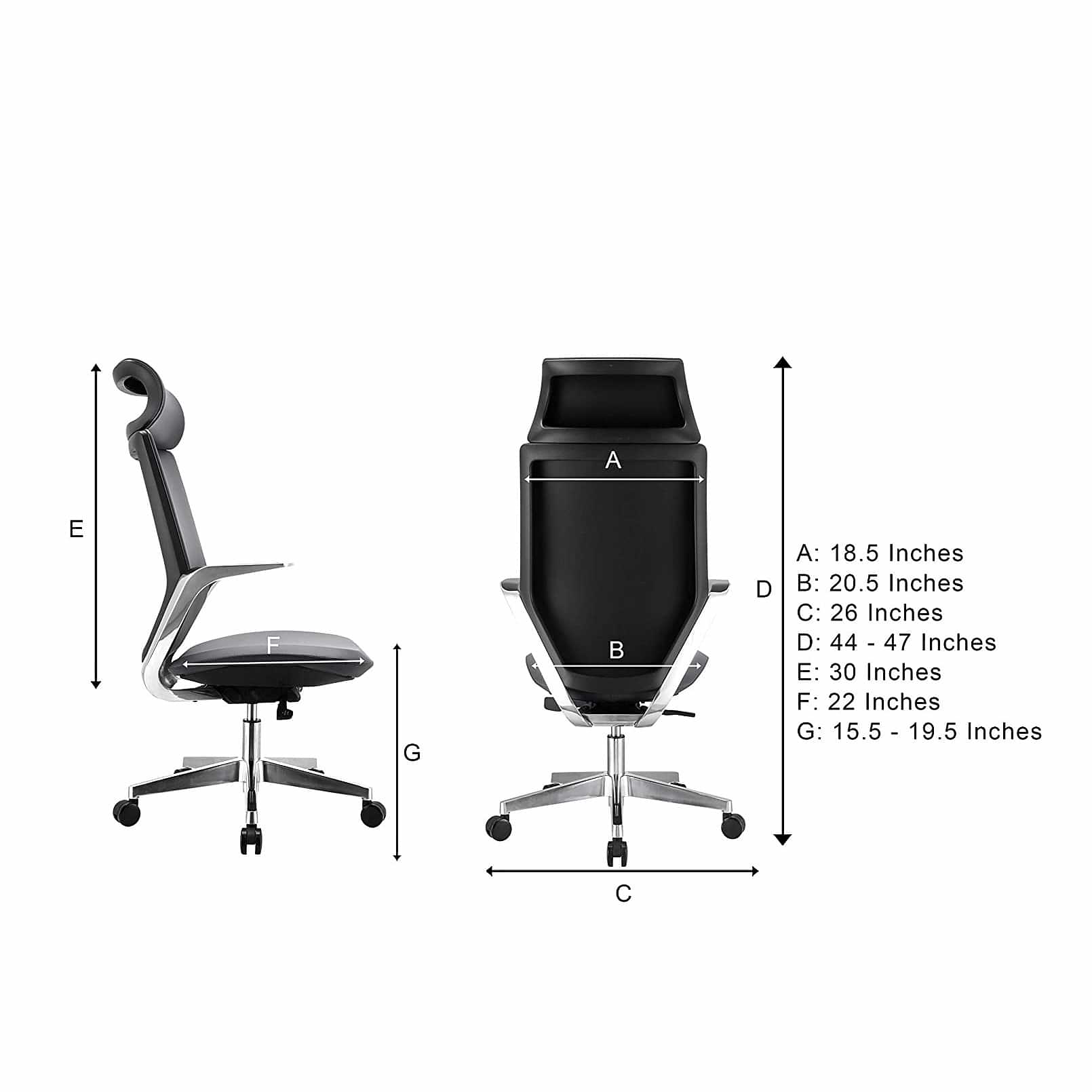 Geelong High Back Chair 2092 - photo