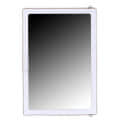 Bourget Bathroom Mirror Cabinet In White - front_view