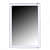 Bourget Bathroom Mirror Cabinet In White - front_view