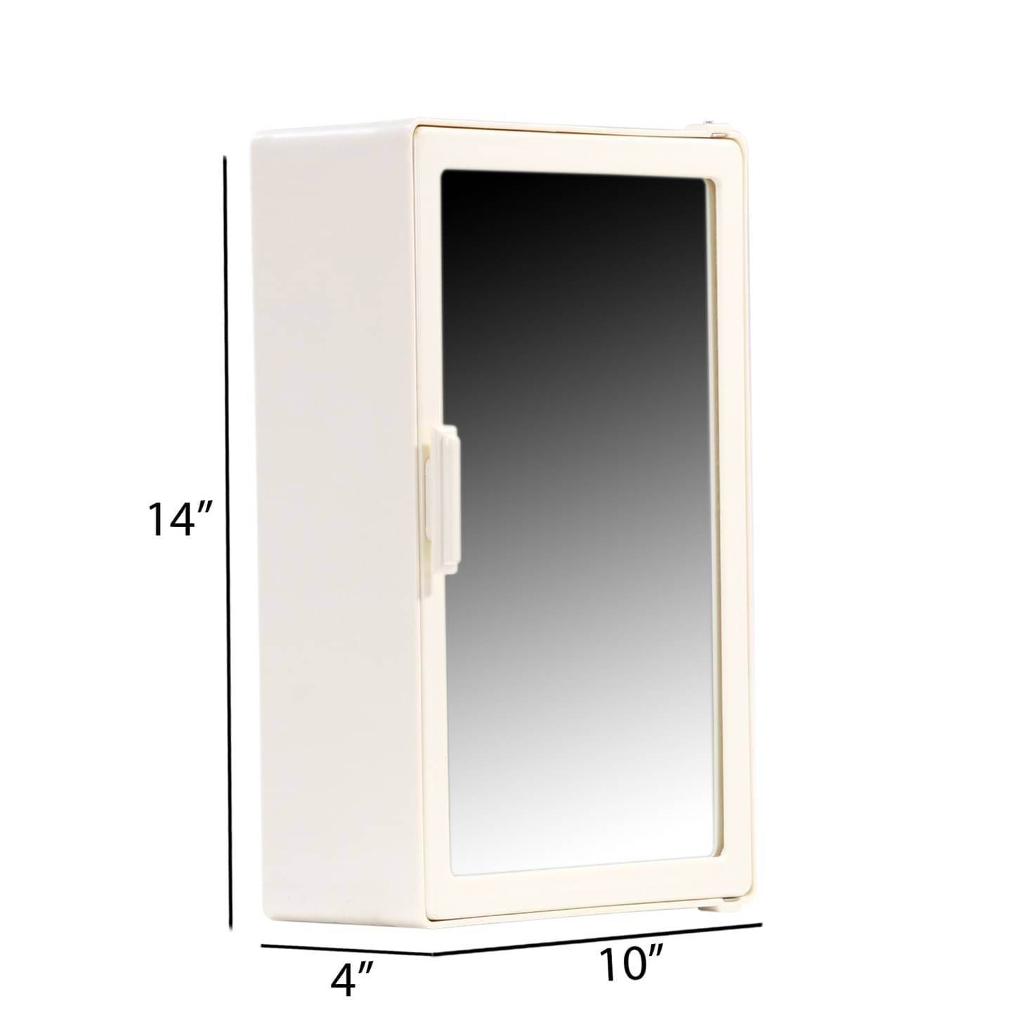 Bourget Bathroom Mirror Cabinet In Beige