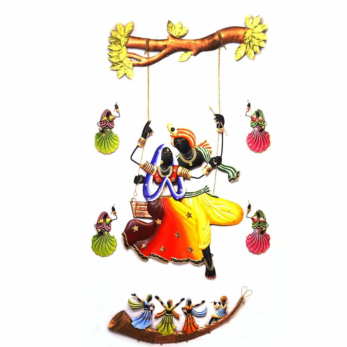 Radha Krishna Swing Metal - photo