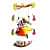 Radha Krishna Swing Metal - front_view