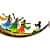 Radha Krishna Swing Metal - right_view