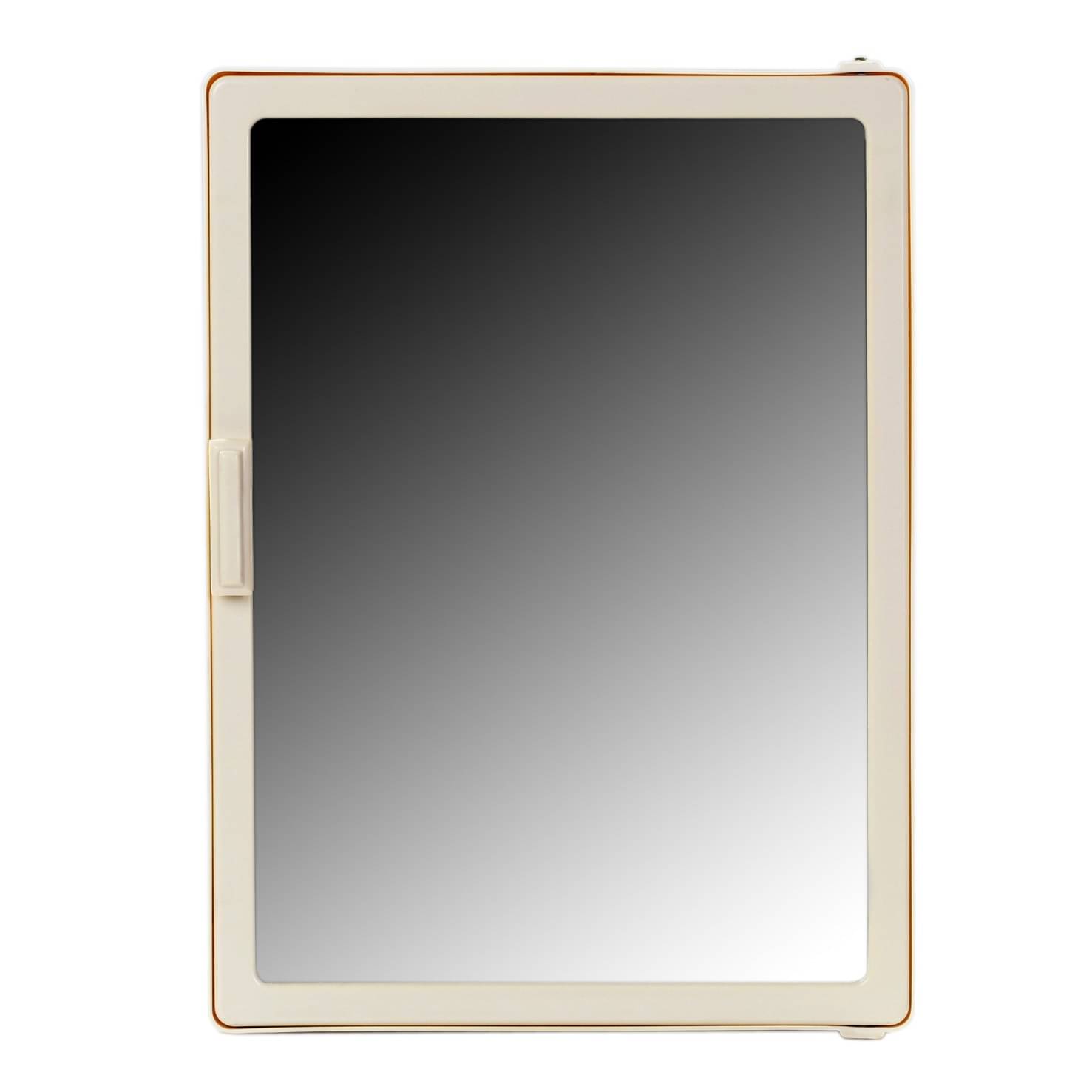 Bourget Bathroom Mirror Cabinet In Beige