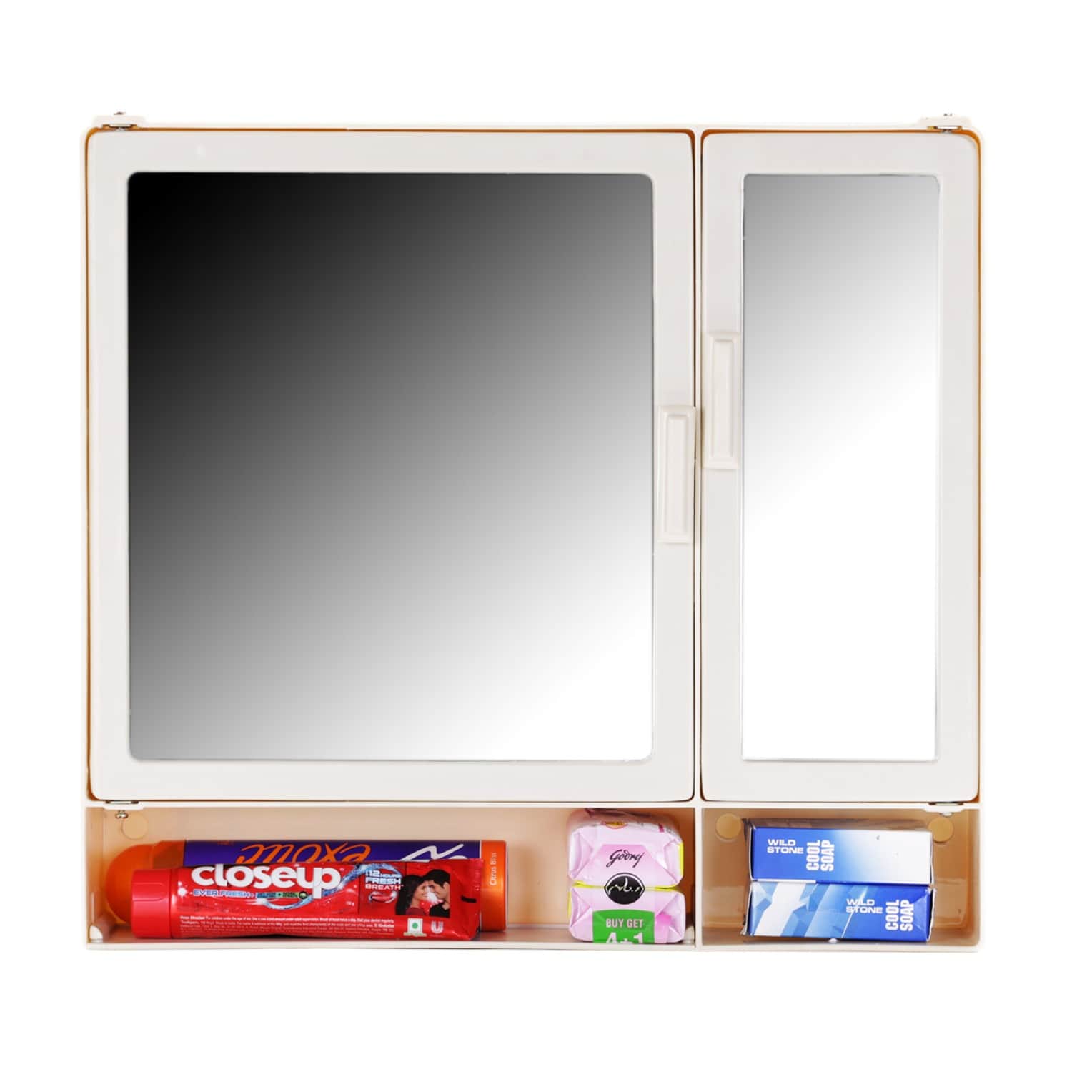 Takhzin bathroom cabinet mirror cabinet - front_view
