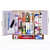 Takhzin bathroom cabinet mirror cabinet - top_view
