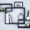 Wall Shelf Intersecting  Shelves Wall - top_view