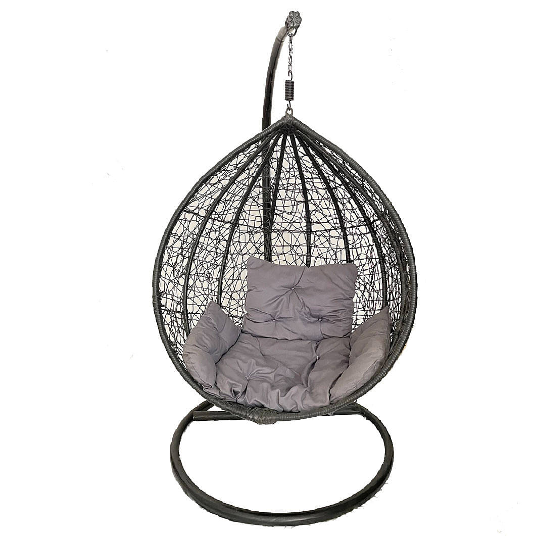 Swing Chair with Stand & Cushion